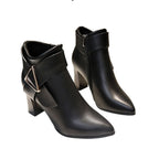Aurora Buckle Ankle Boots - modelita.nl