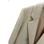 Beige Prestige Blazer - modelita.nl