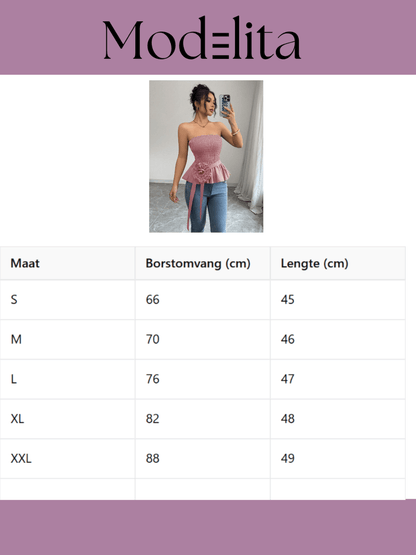 Belle Fleur Top - modelita.nl