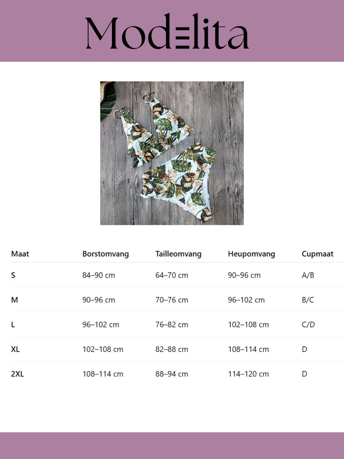 Bloom High Waist Bikini - modelita.nl