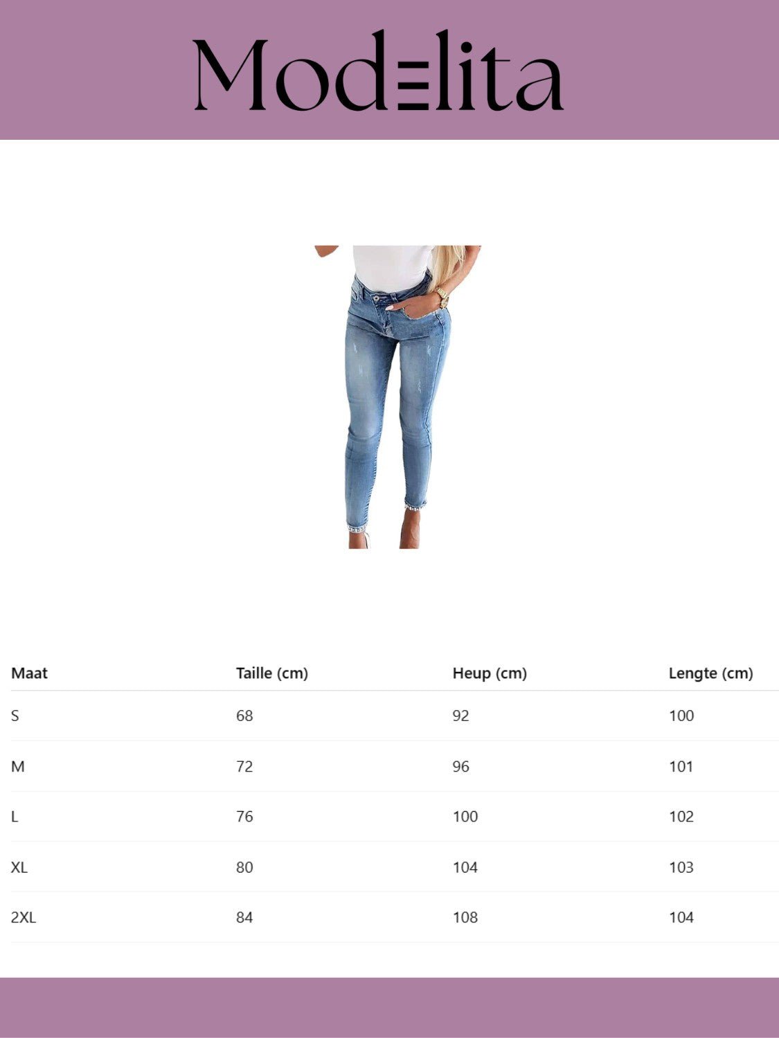 Blossom Fit Jeans - modelita.nl