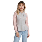 Blush & Ash Zip Hoodie - modelita.nl