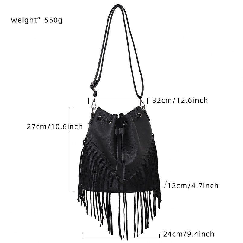 Boho Fringe Tas - modelita.nl