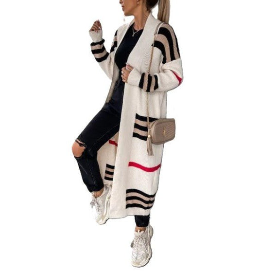 Bold Stripes Cardigan - modelita.nl