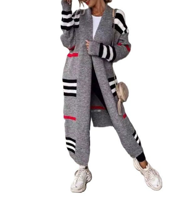 Bold Stripes Cardigan - modelita.nl