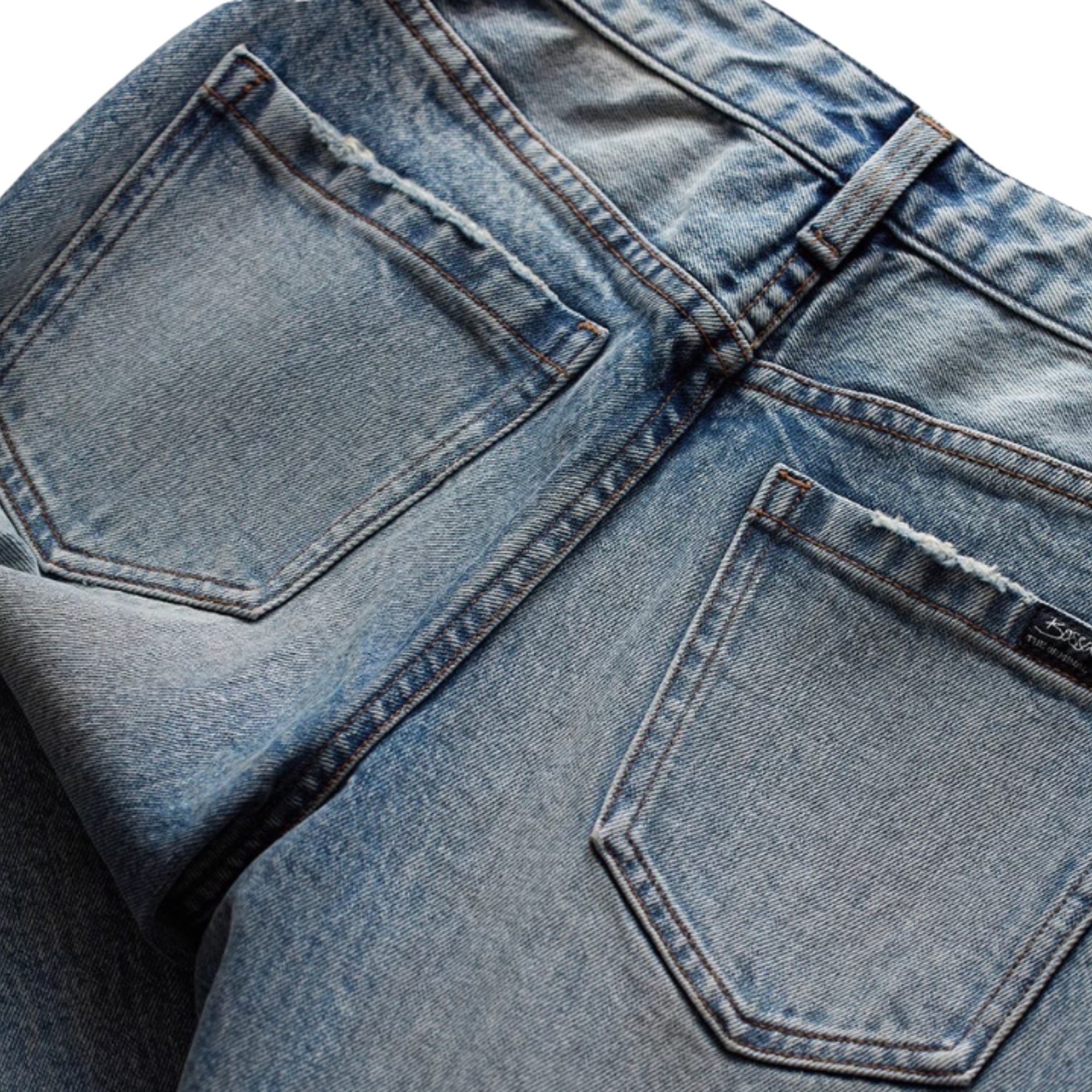 Bossa Straight High Waist Jeans - modelita.nl