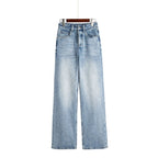 Bossa Straight High Waist Jeans - modelita.nl