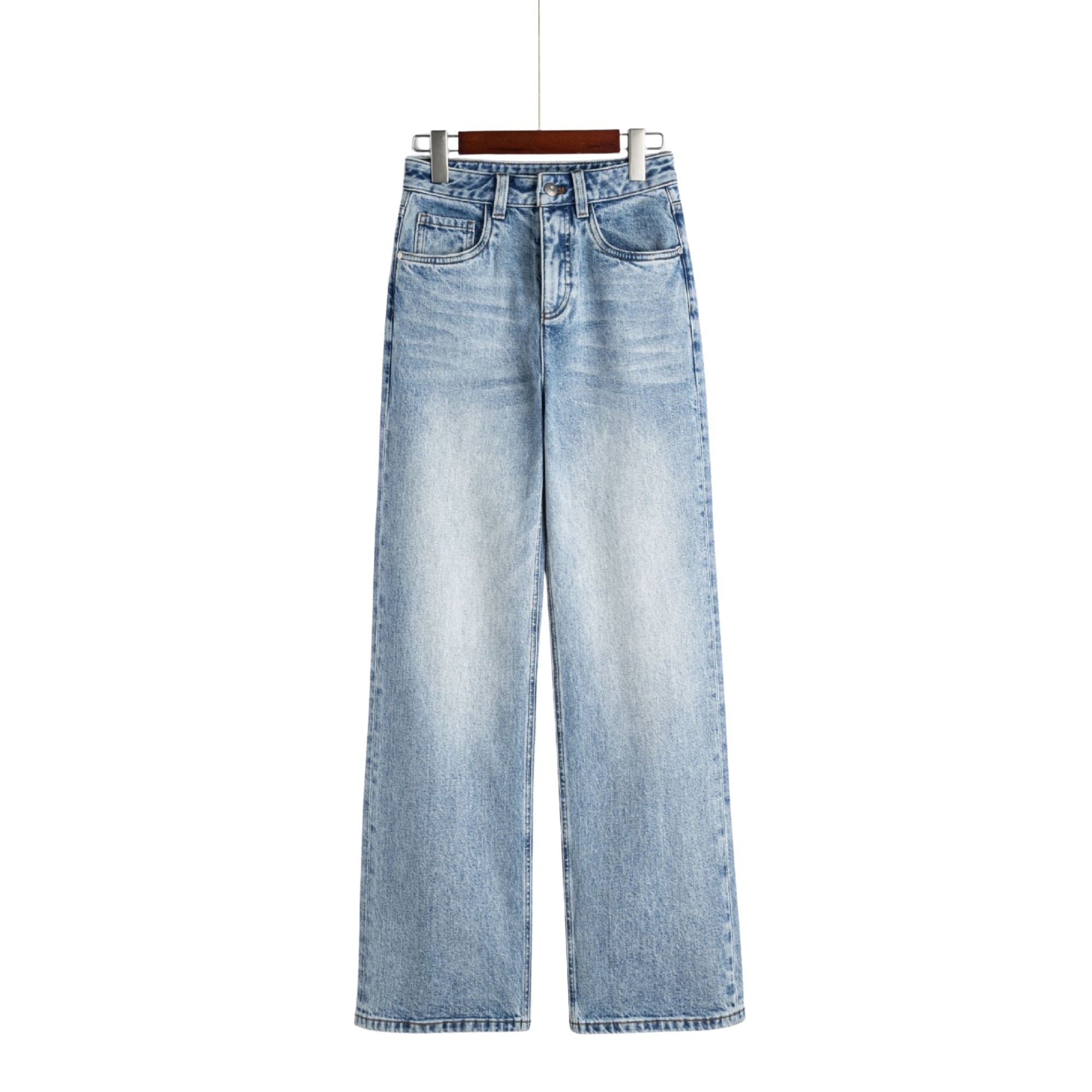 Bossa Straight High Waist Jeans - modelita.nl