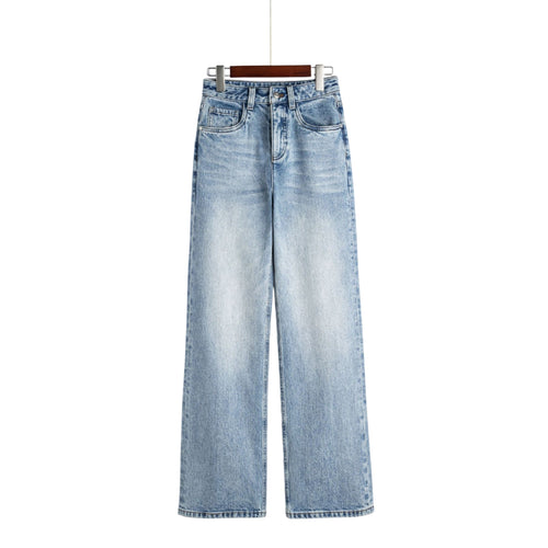Bossa Straight High Waist Jeans - modelita.nl