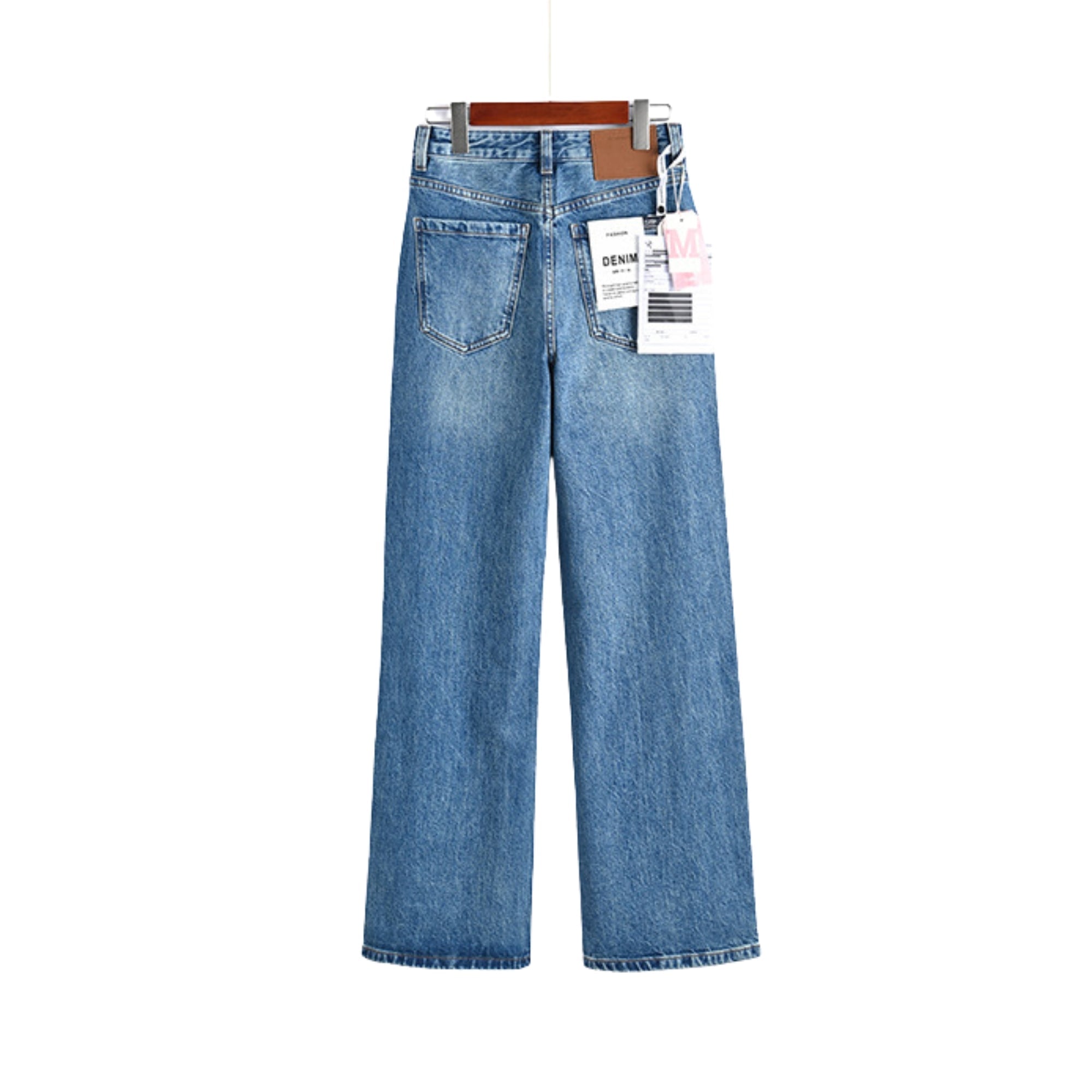 Bossa Straight High Waist Jeans - modelita.nl