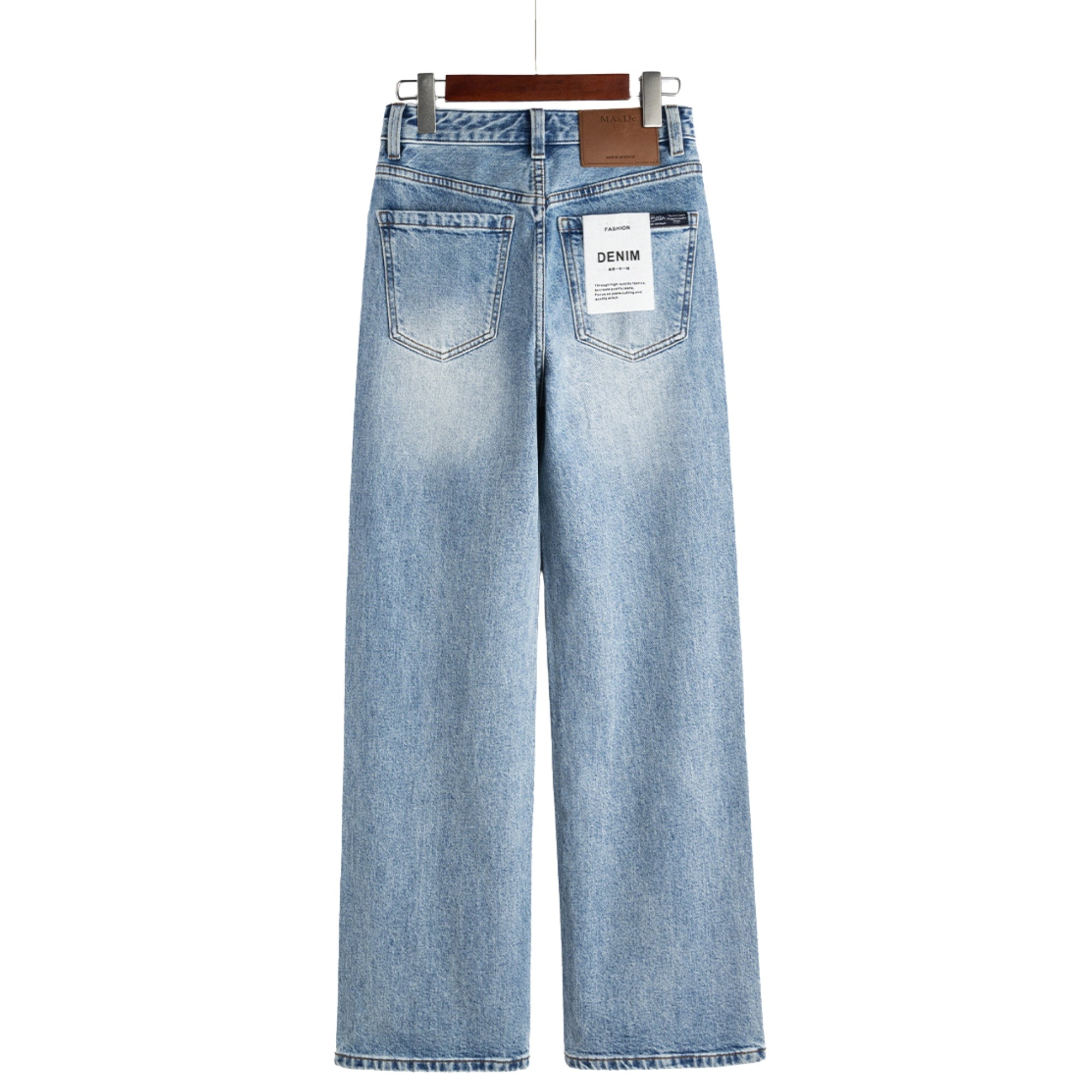 Bossa Straight High Waist Jeans - modelita.nl