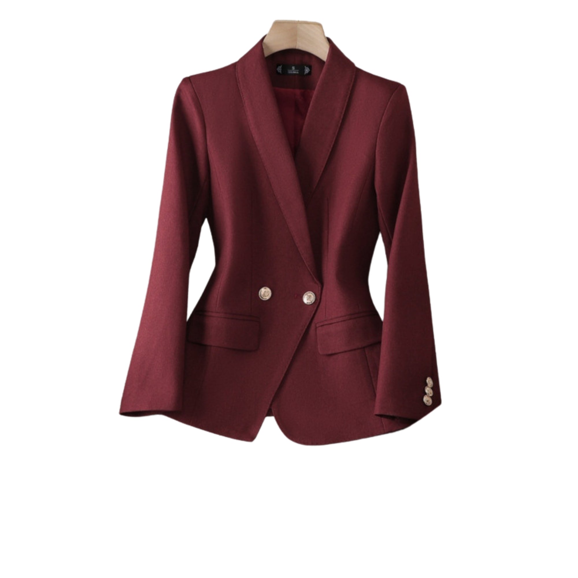 Burgundy Executive Suit - modelita.nl