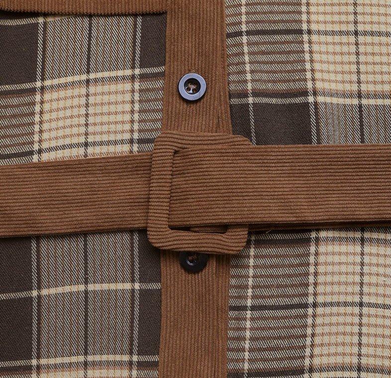 Carvella Plaid jurk - modelita.nl