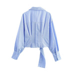 Celeste Belted Blouse - modelita.nl