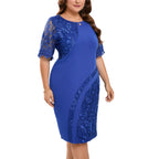 Celestine Lace Midi Jurk - modelita.nl