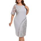 Celestine Lace Midi Jurk - modelita.nl