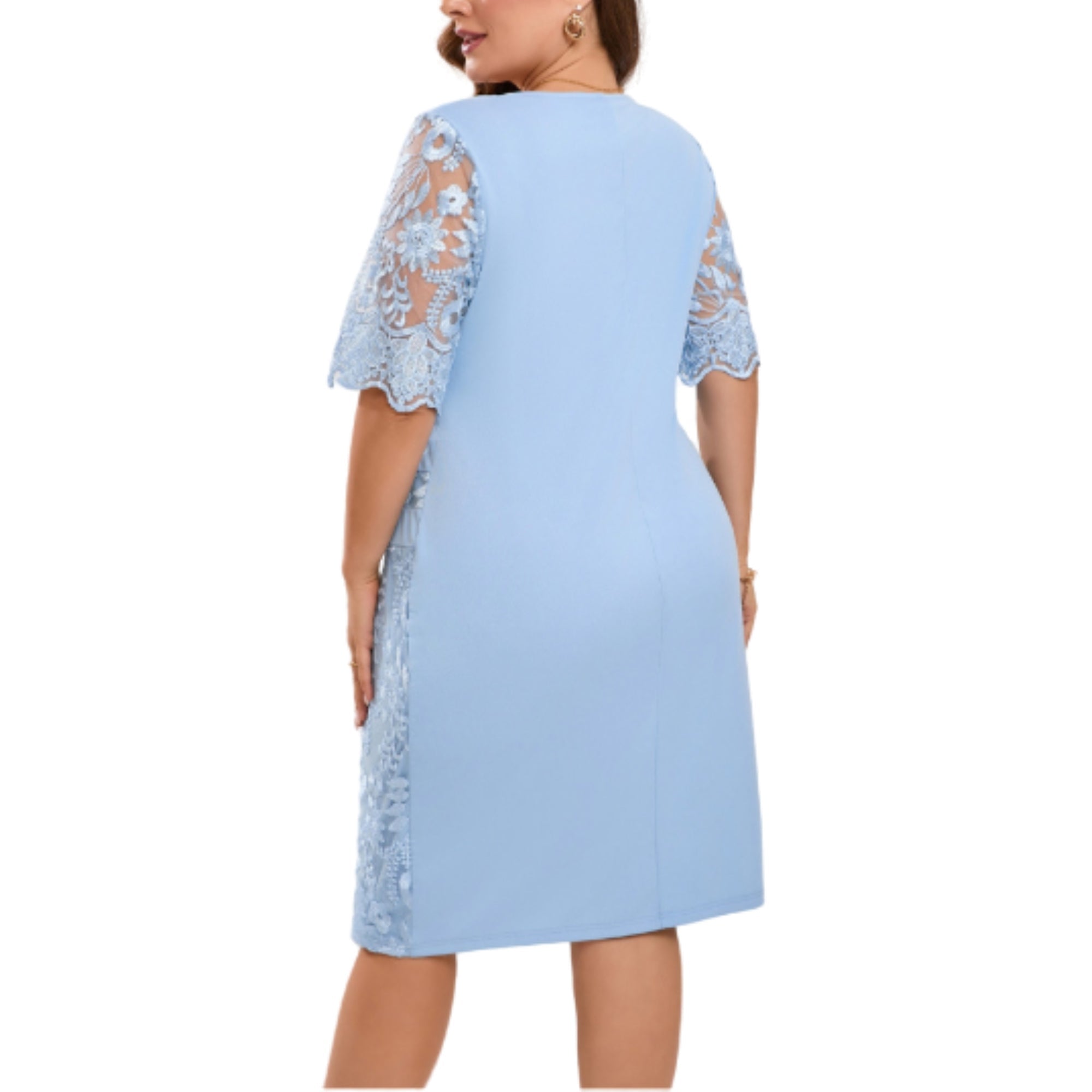 Celestine Lace Midi Jurk - modelita.nl