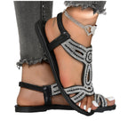 Celina Strass Sandalen - modelita.nl