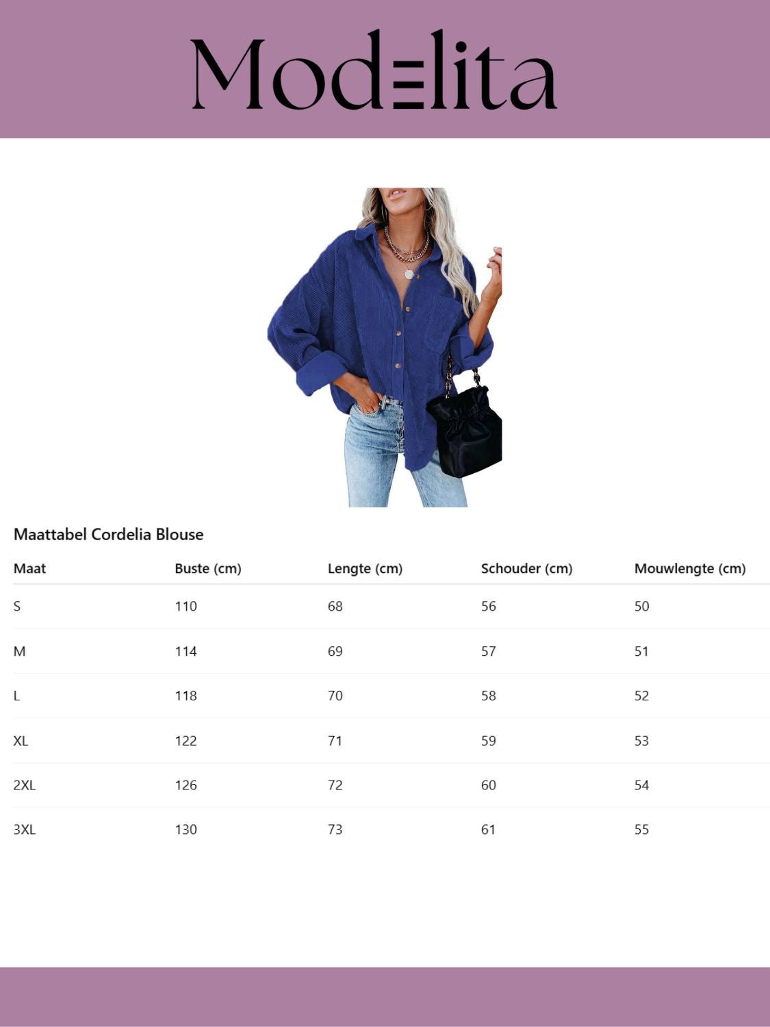Cordelia Blouse - modelita.nl