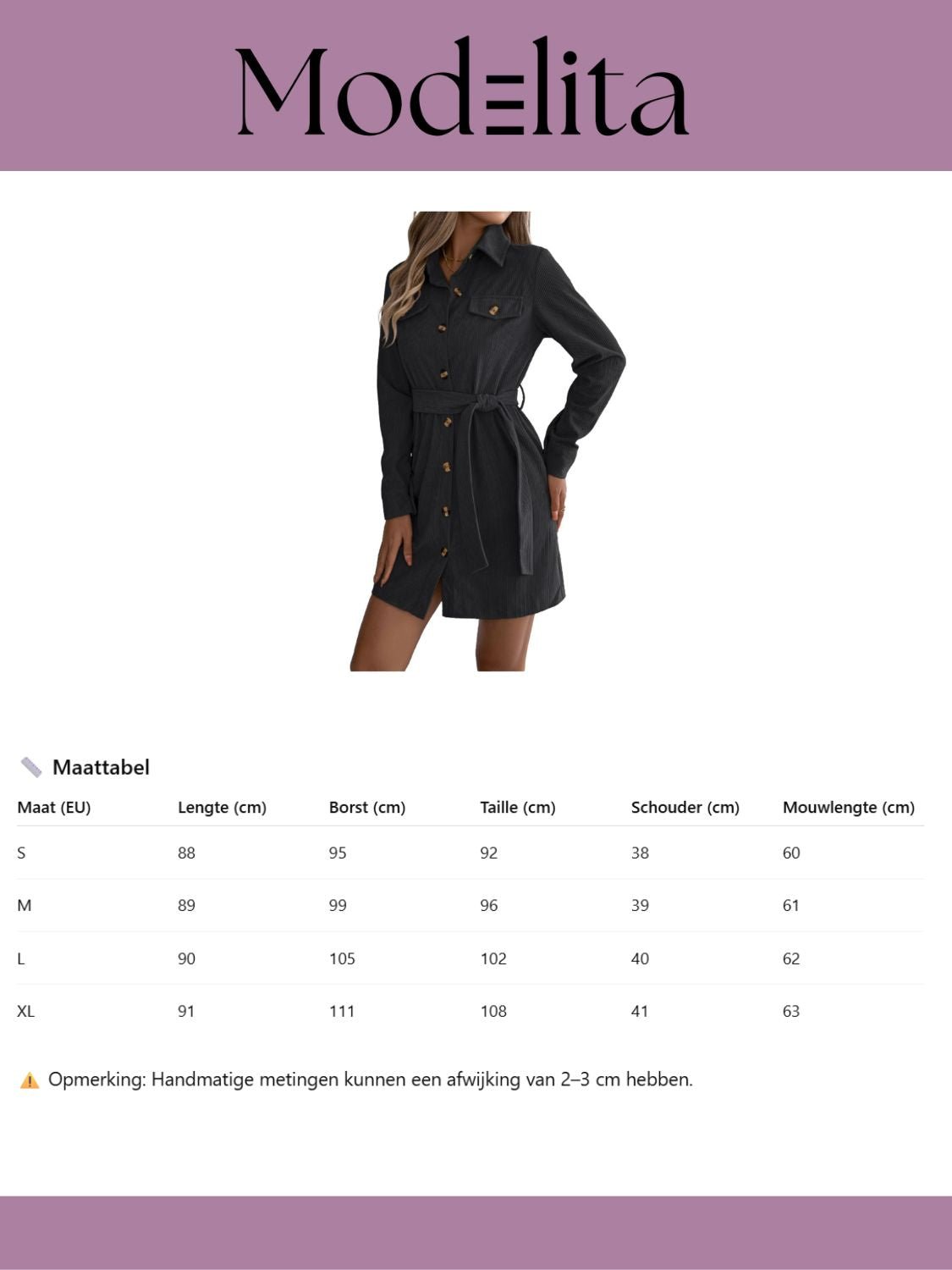 Cordiera Jurk - modelita.nl