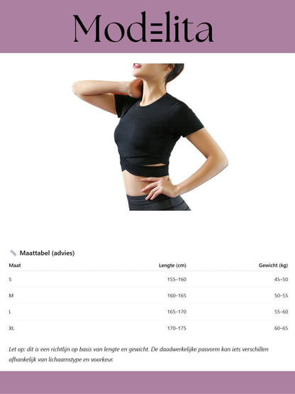 CoreFlow Crop Top - modelita.nl