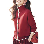 Crimson Crest Vest - modelita.nl