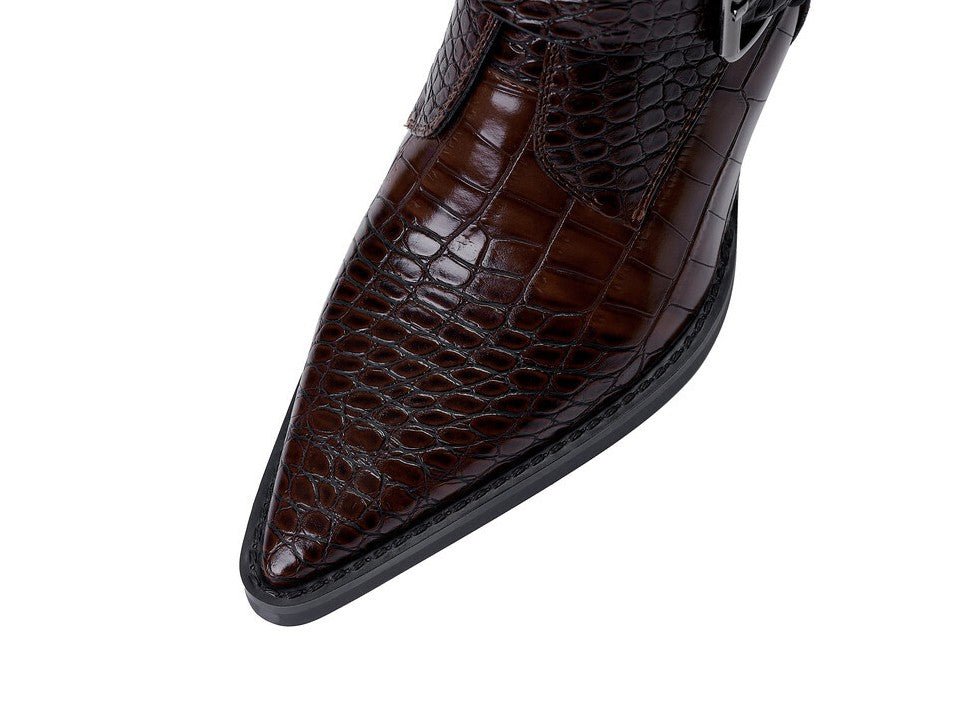 Crimson Edge Enkellaars - modelita.nl