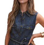 Denim Charm Jurk - modelita.nl