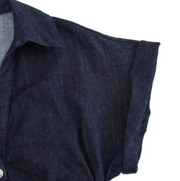 Denim Chic Midi - Jurk - modelita.nl