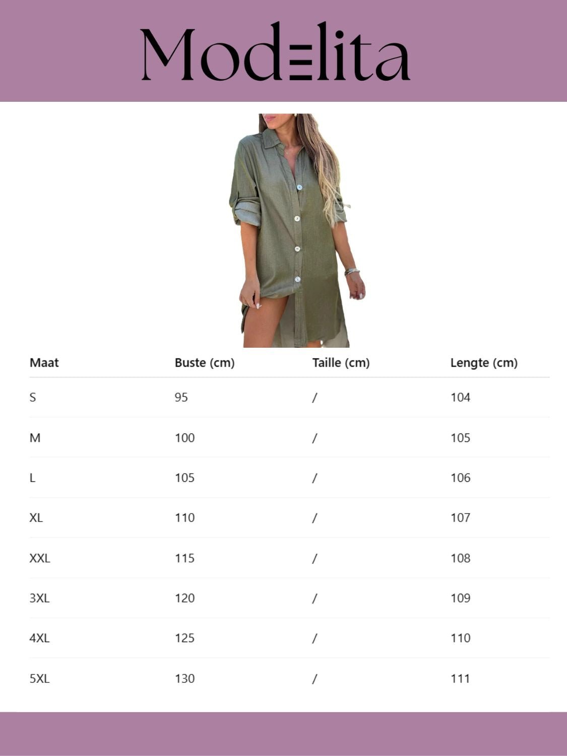 Denim Elegance Blouse - modelita.nl