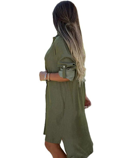Denim Elegance Blouse - modelita.nl