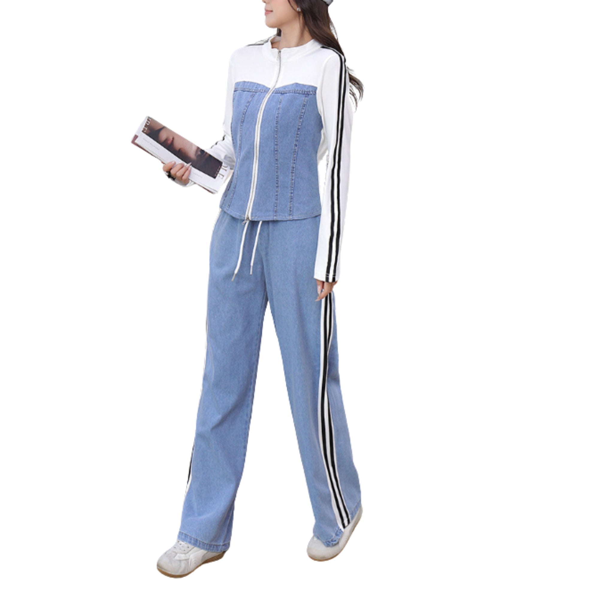 Denim Line Lounge Set - modelita.nl