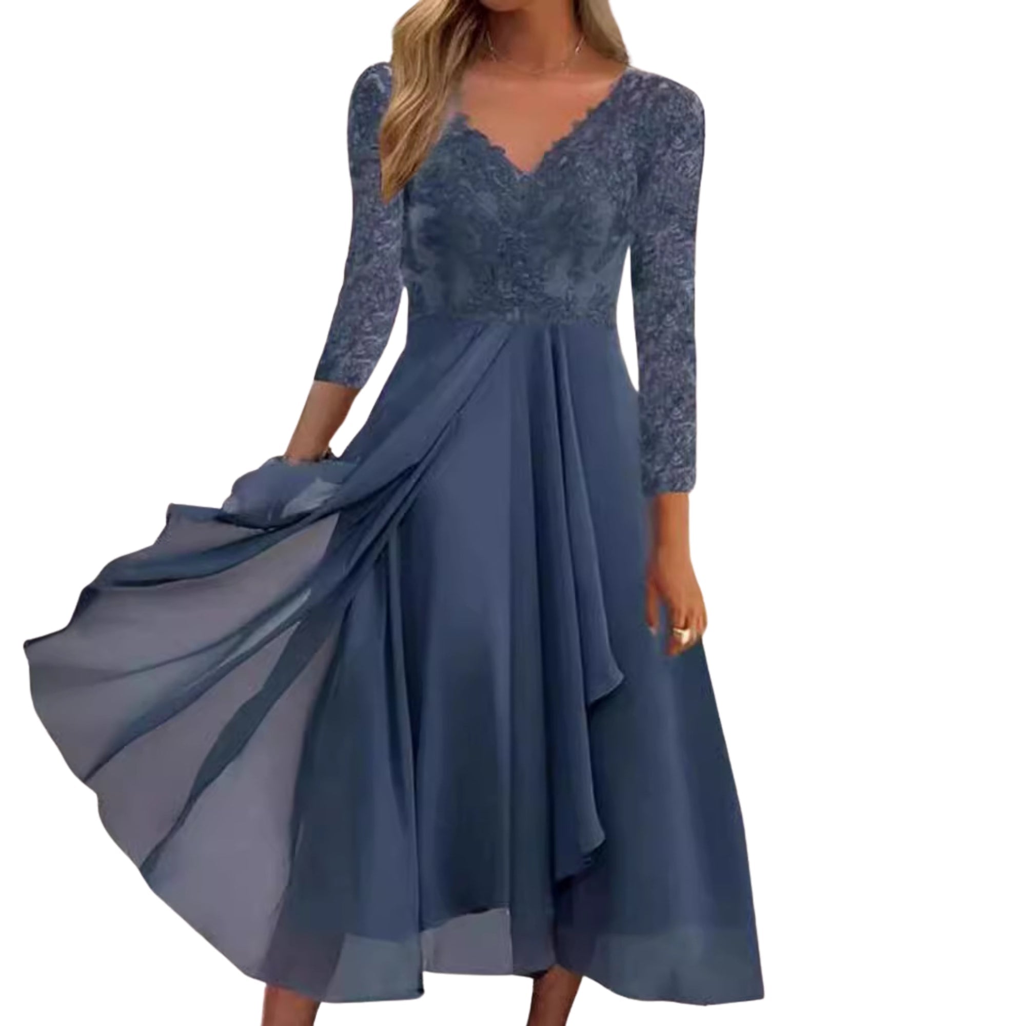 Elaris Flow Maxi Jurk - modelita.nl