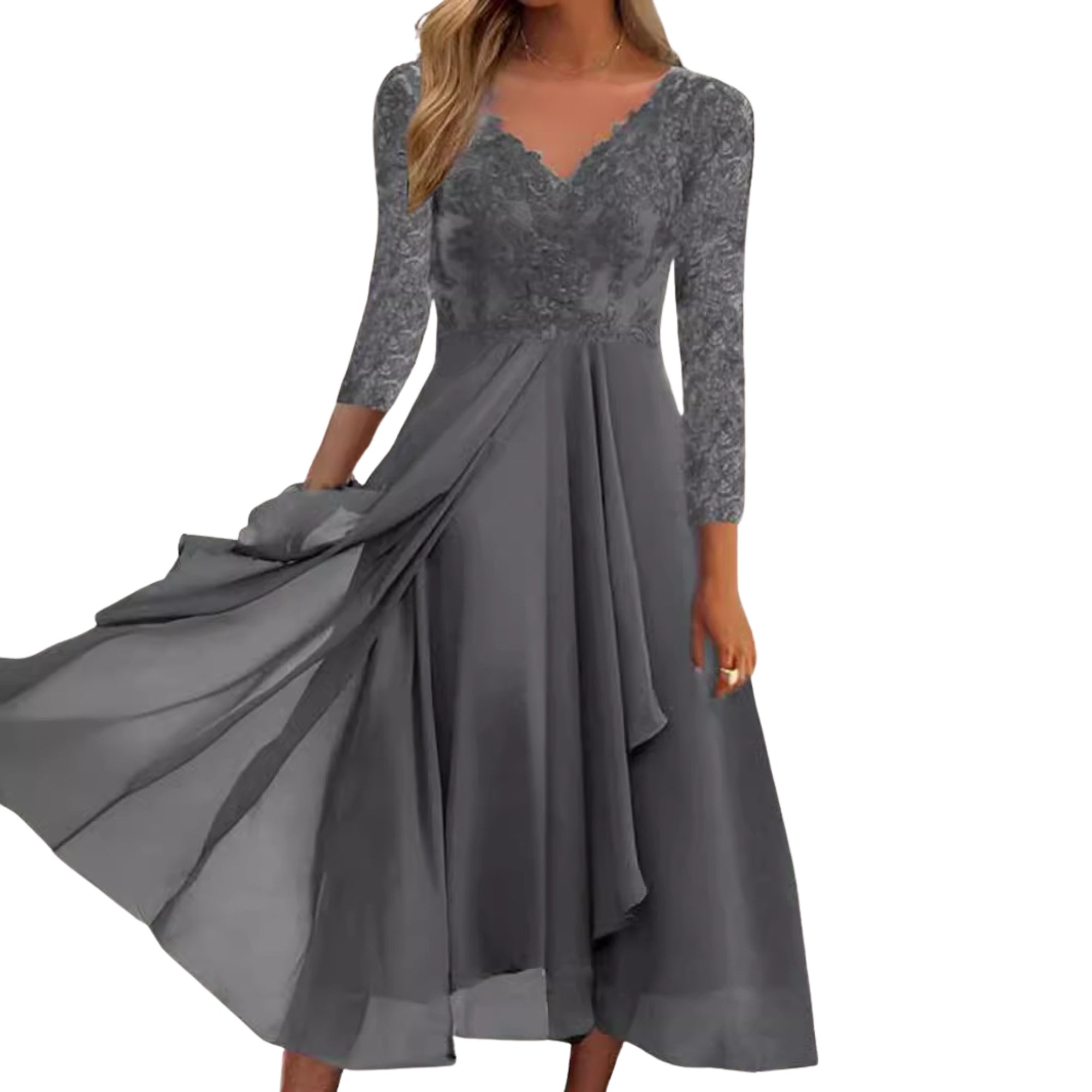 Elaris Flow Maxi Jurk - modelita.nl