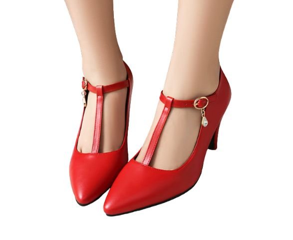 Élise T - Strap Pumps - modelita.nl
