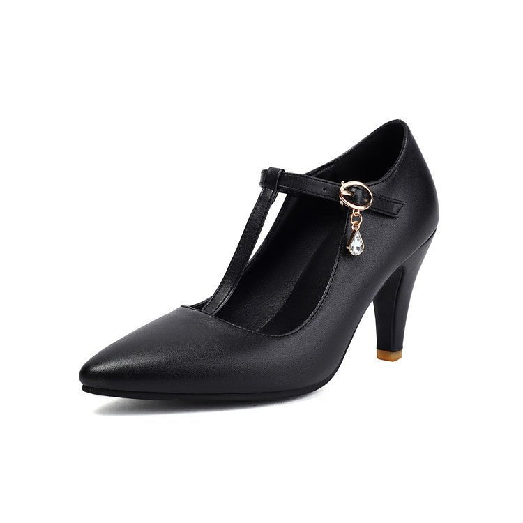 Élise T - Strap Pumps - modelita.nl