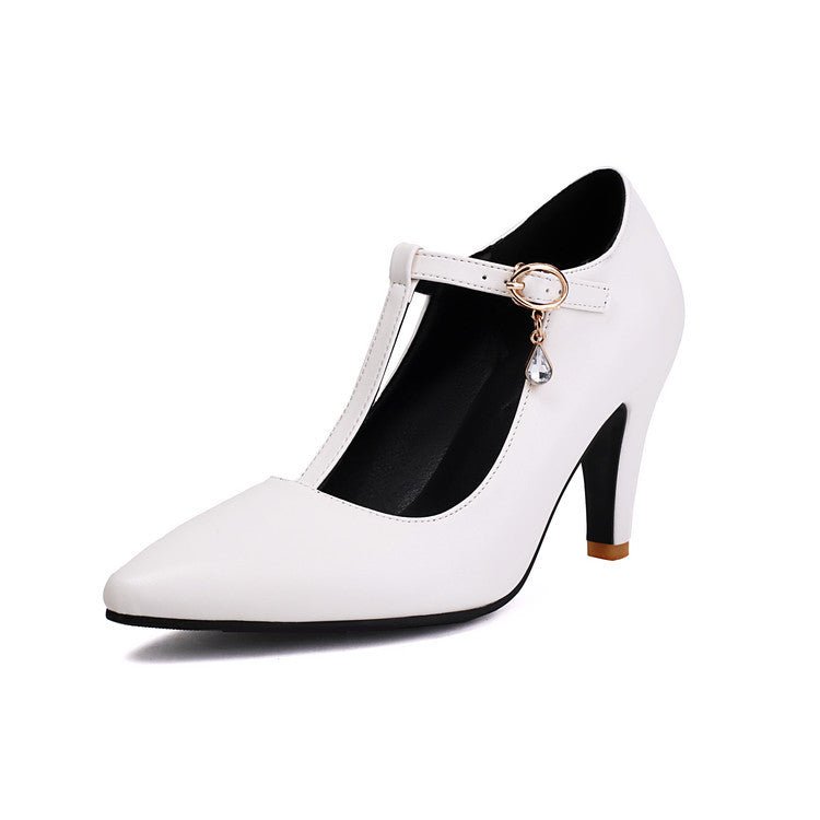 Élise T - Strap Pumps - modelita.nl