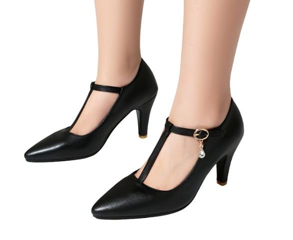 Élise T - Strap Pumps - modelita.nl