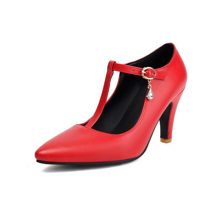 Élise T - Strap Pumps - modelita.nl