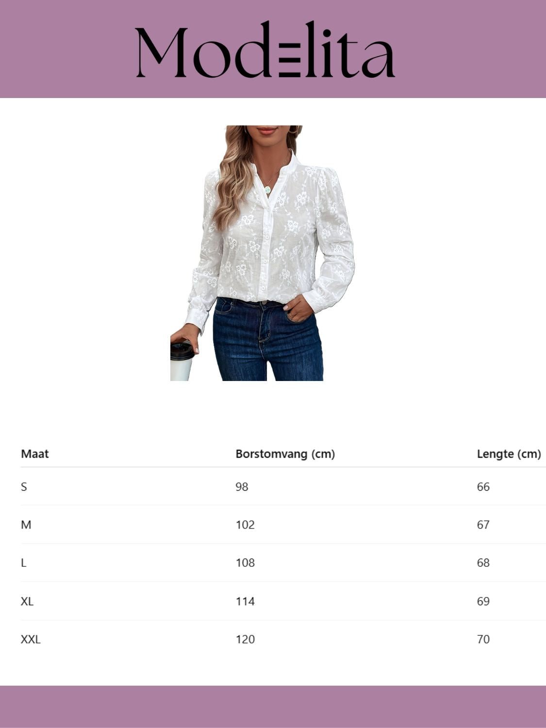 Éloise Blouse - modelita.nl
