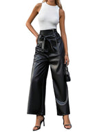 Elysian PU Trousers - modelita.nl