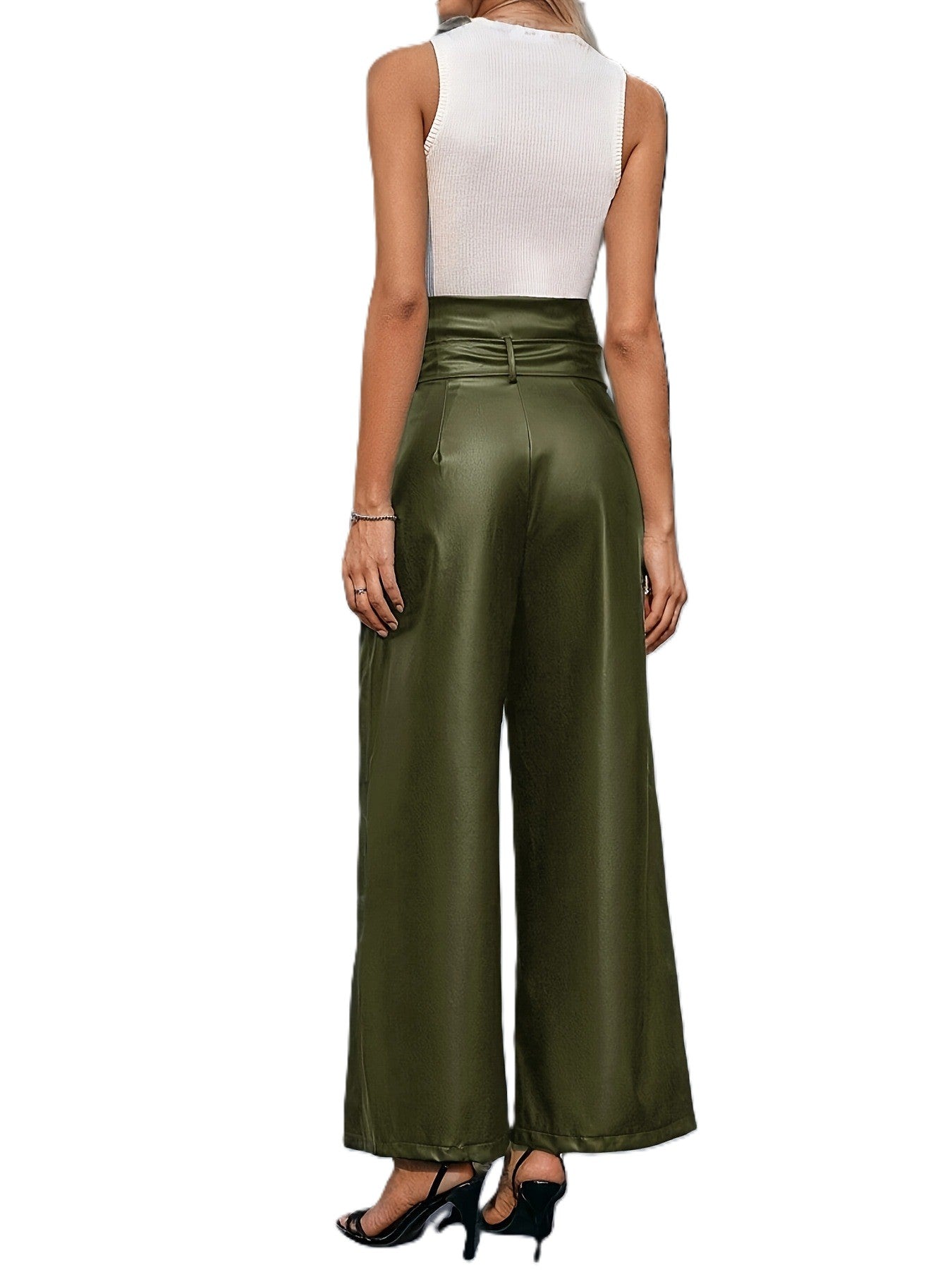 Elysian PU Trousers - modelita.nl