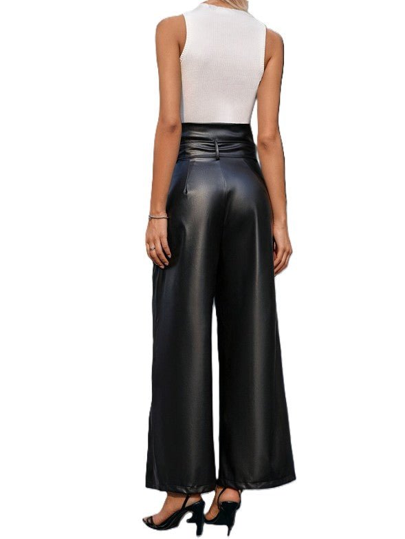 Elysian PU Trousers - modelita.nl