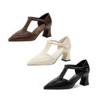 Étoile T - Strap Pumps - modelita.nl