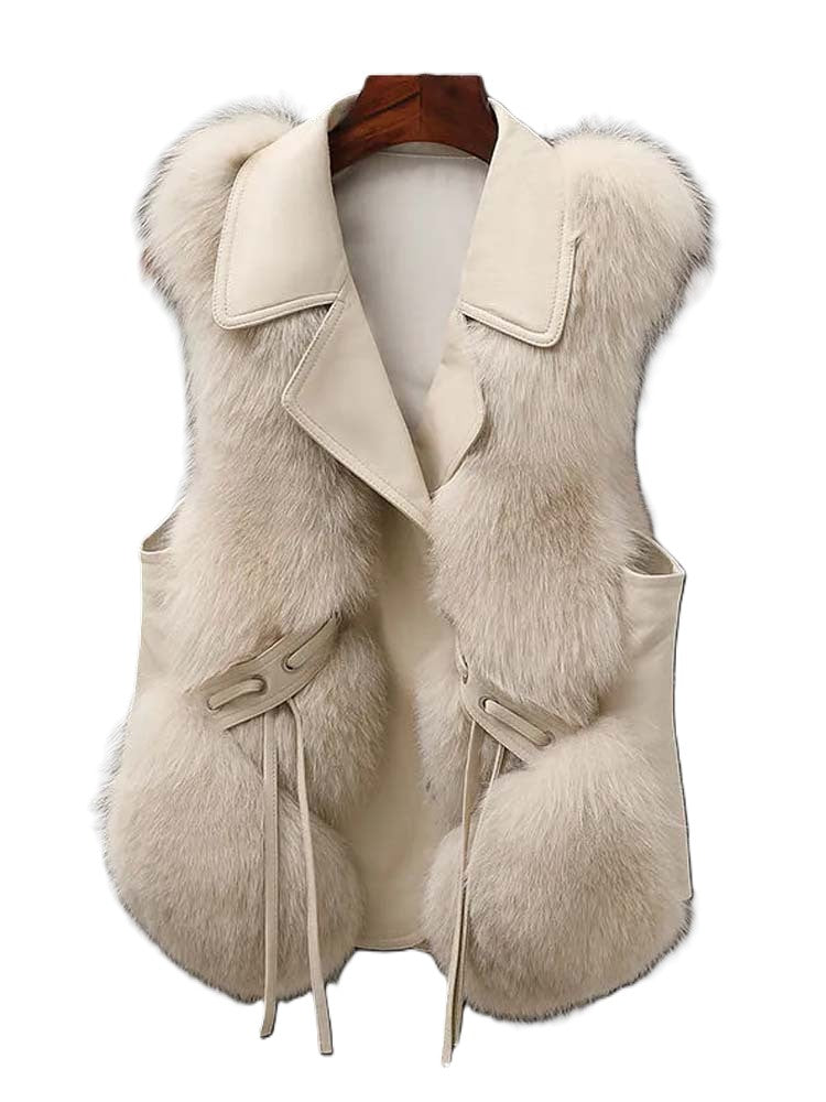 Faux Fox Elegance Vest - modelita.nl