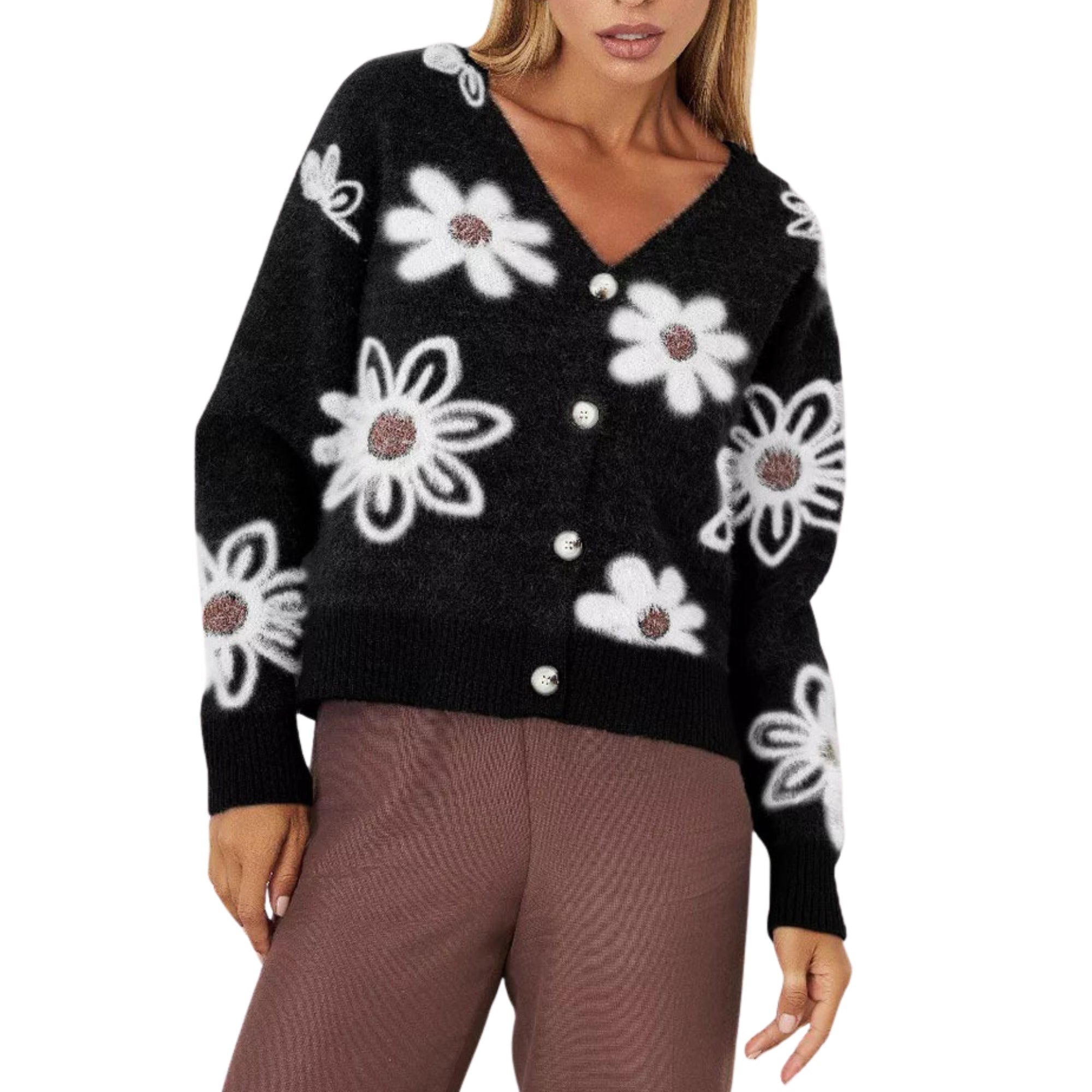 Flora Knit Cardigan - modelita.nl
