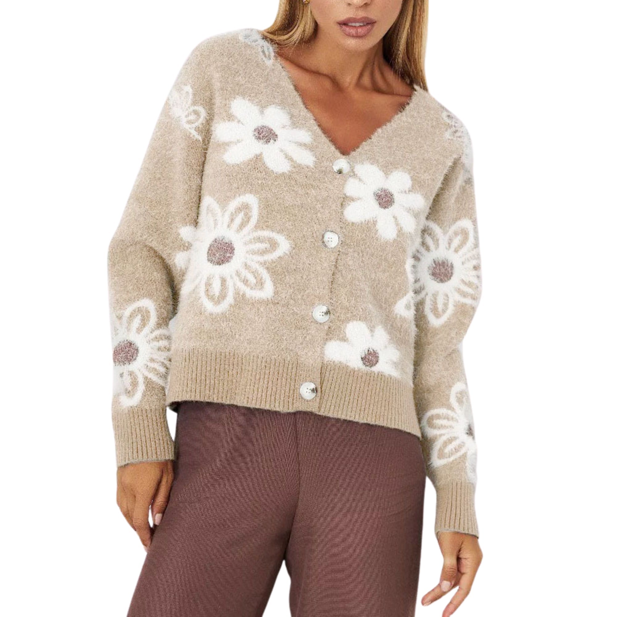 Flora Knit Cardigan - modelita.nl