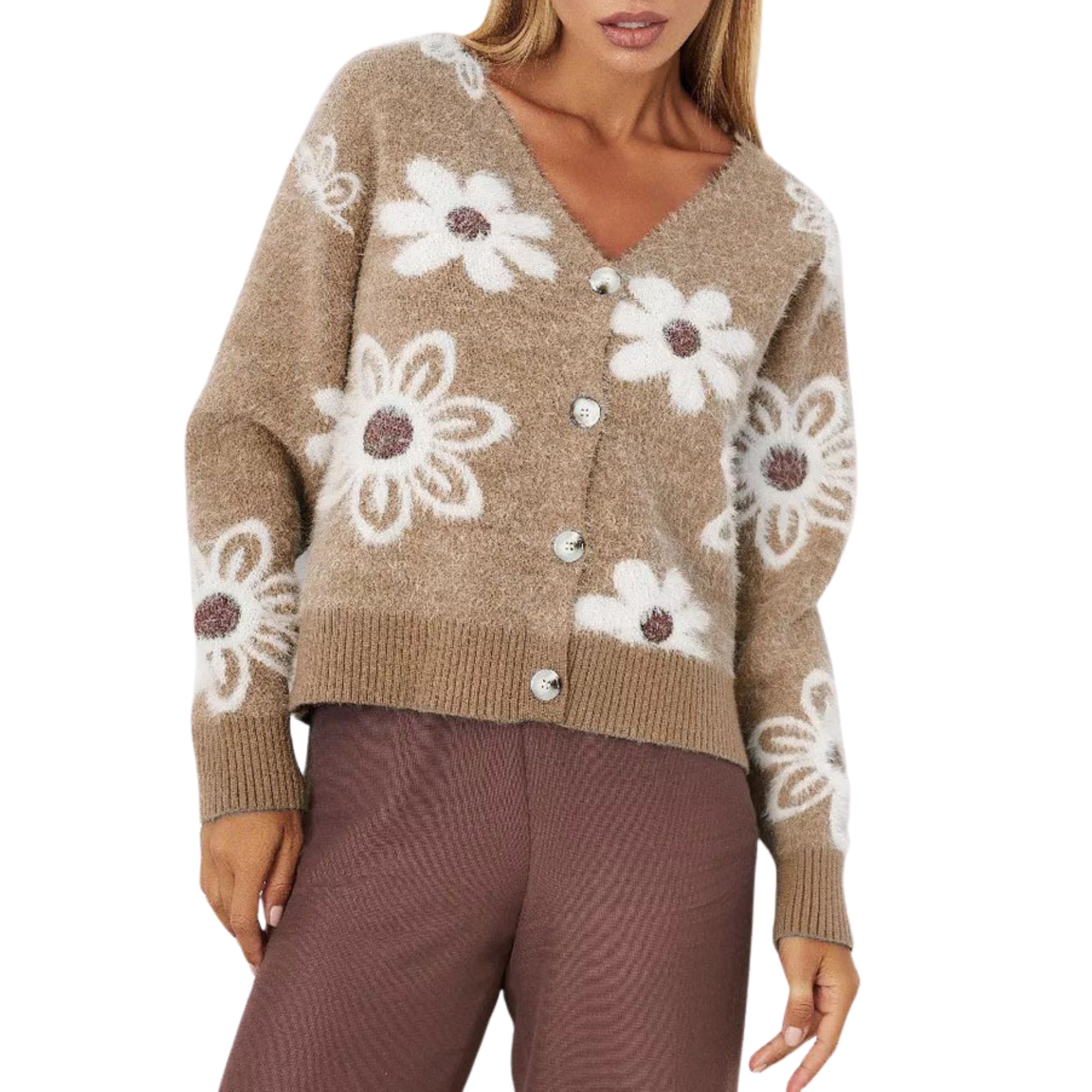 Flora Knit Cardigan - modelita.nl