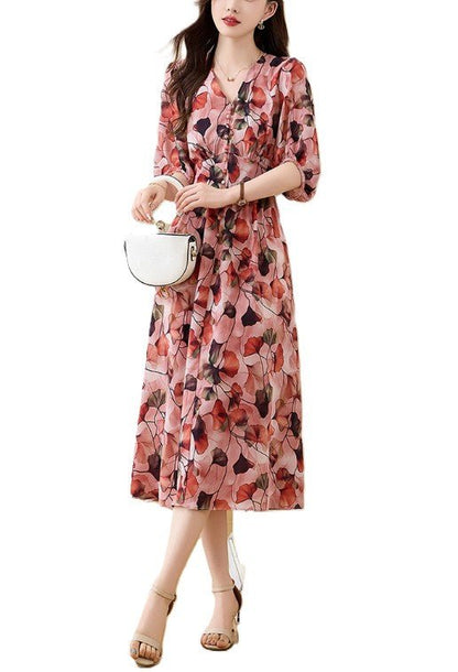 Ginkgo Charm Jurk - modelita.nl