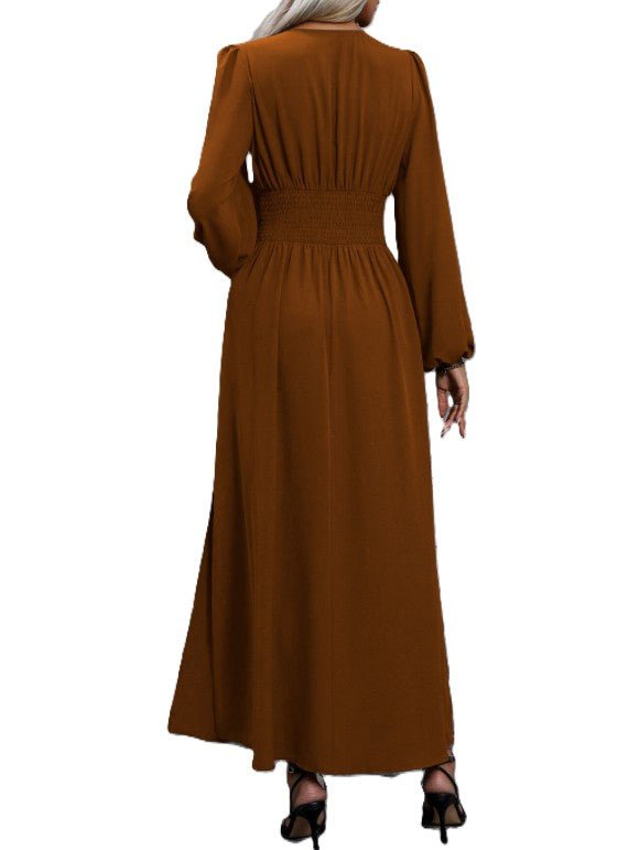 Grace Split Maxi Dress - modelita.nl
